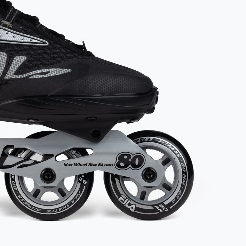 Rollerblades für Männer FILA Legacy Pro 80 black/silver/red 6