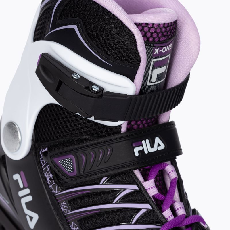 Rollschuhe für Kinder FILA X-One G black/pink/magenta 5