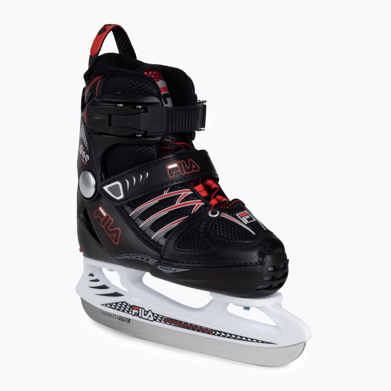 Schlittschuhe für Kinder FILA X-One black/red