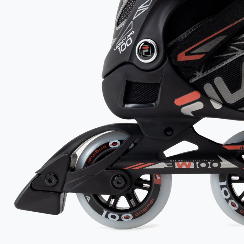 Rollerblades für Männer FILA Legacy Pro 100 black/red 6