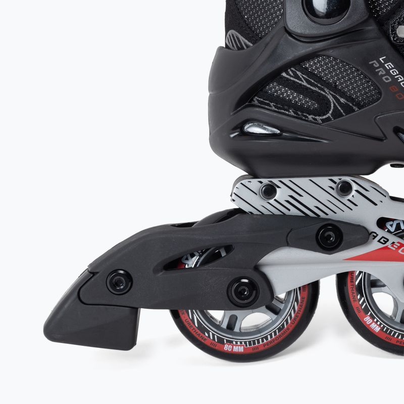 Rollerblades für Männer FILA Legacy Pro 80 black/red 6