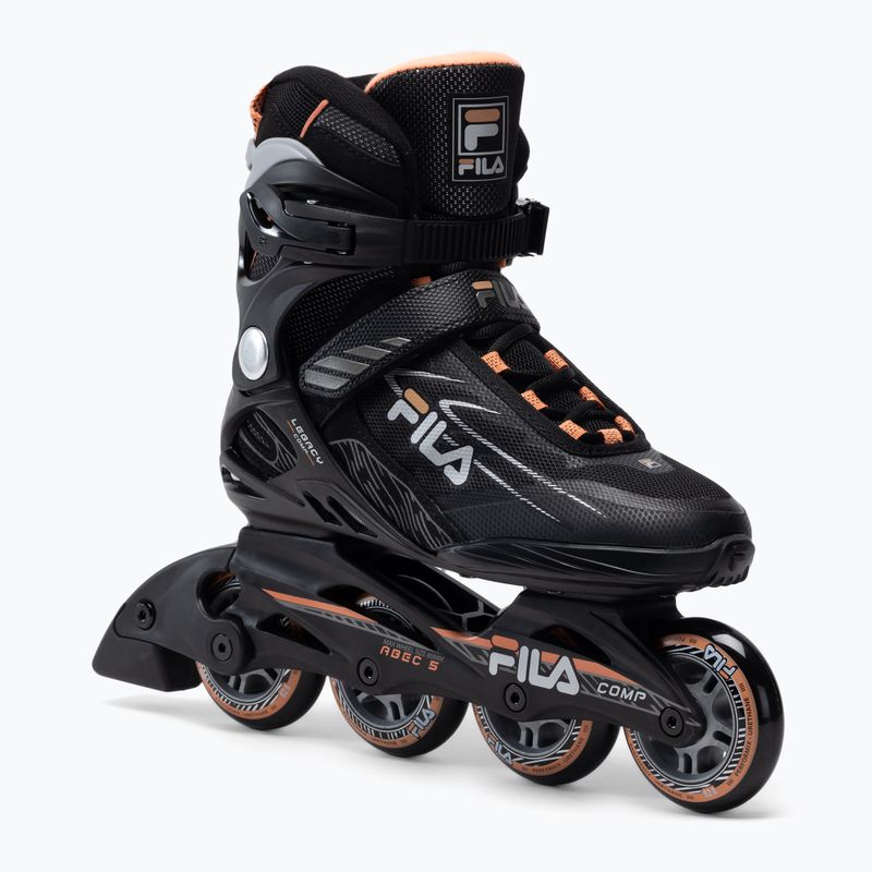 Rollerblades für Frauen FILA Legacy Comp black/salmon