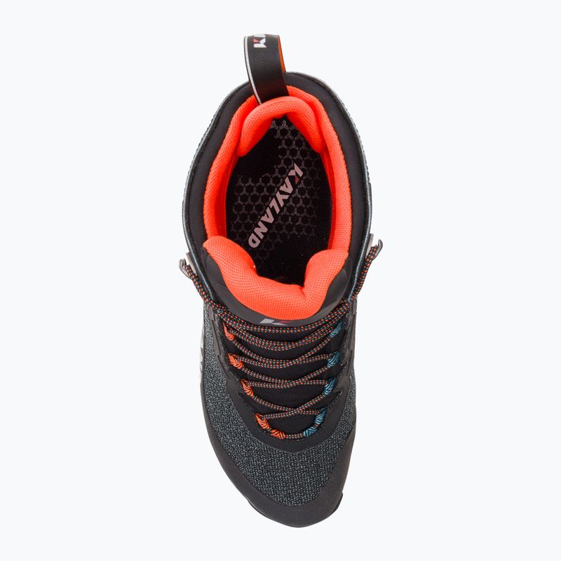 Kayland Duke Mid GTX Herren-Trekkingstiefel 018022490 schwarz/orange 6