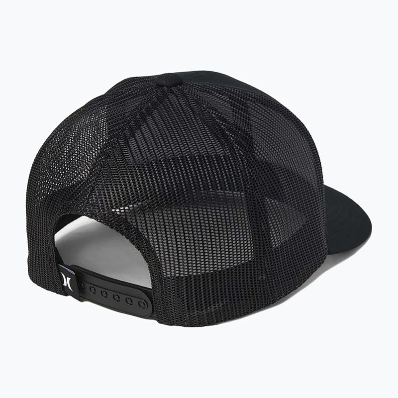 Hurley Fairway Trucker Herren Baseballkappe schwarz 2