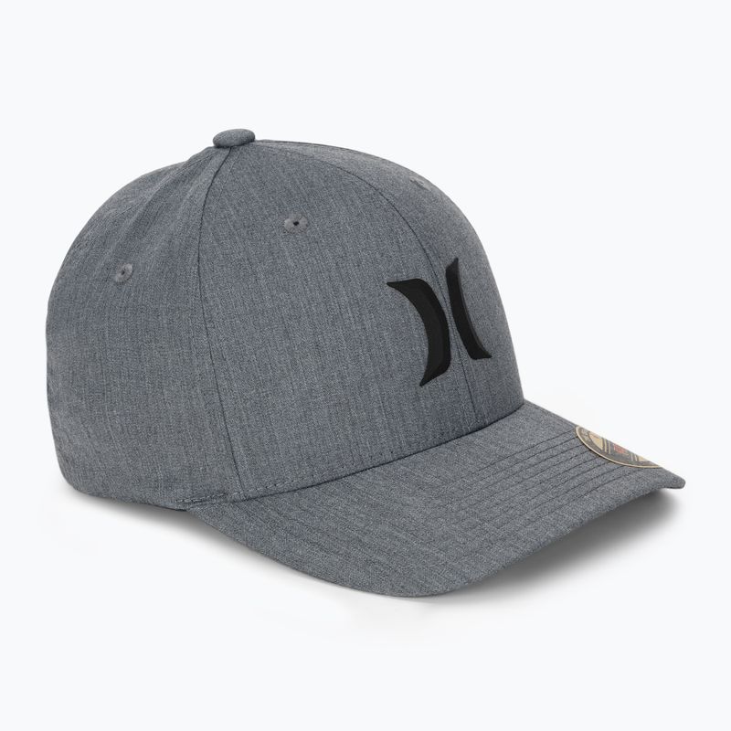 Herren Hurley Icon Weld Baseballkappe schwarz