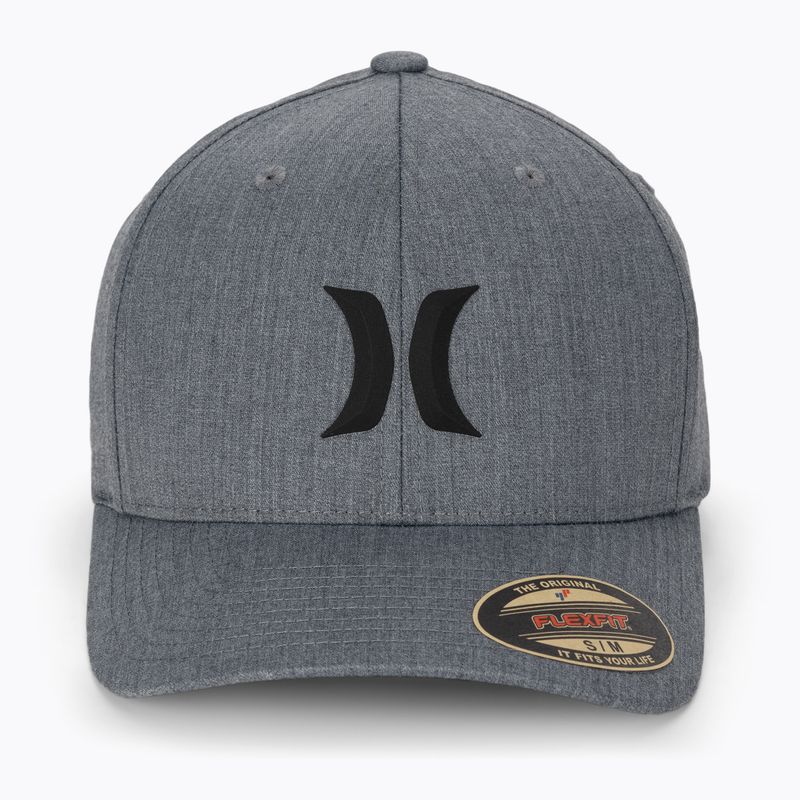 Herren Hurley Icon Weld Baseballkappe schwarz 2