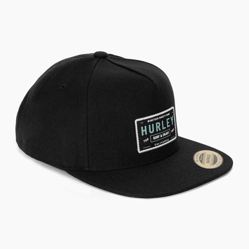 Hurley Bixby Herren Baseballkappe schwarz