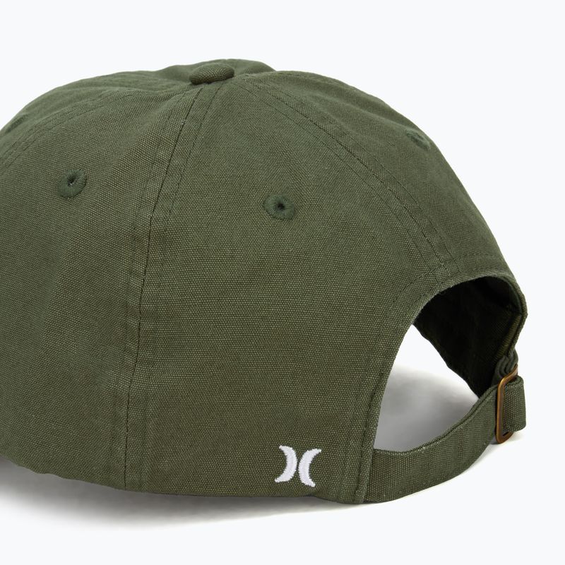 Hurley Blank Canvas Herren Baseballkappe oliv 4