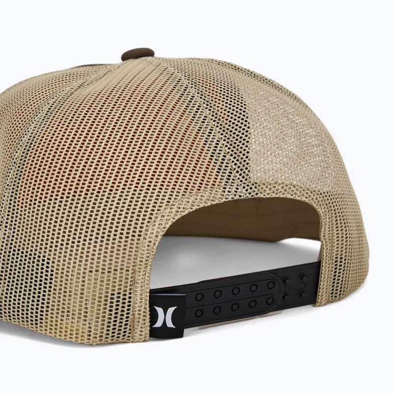 Herren Hurley Mavericks Trucker Samt braun Baseballkappe 4