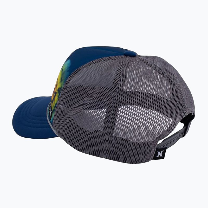 Herren Hurley Rincon Trucker blau Blick Baseballkappe 2