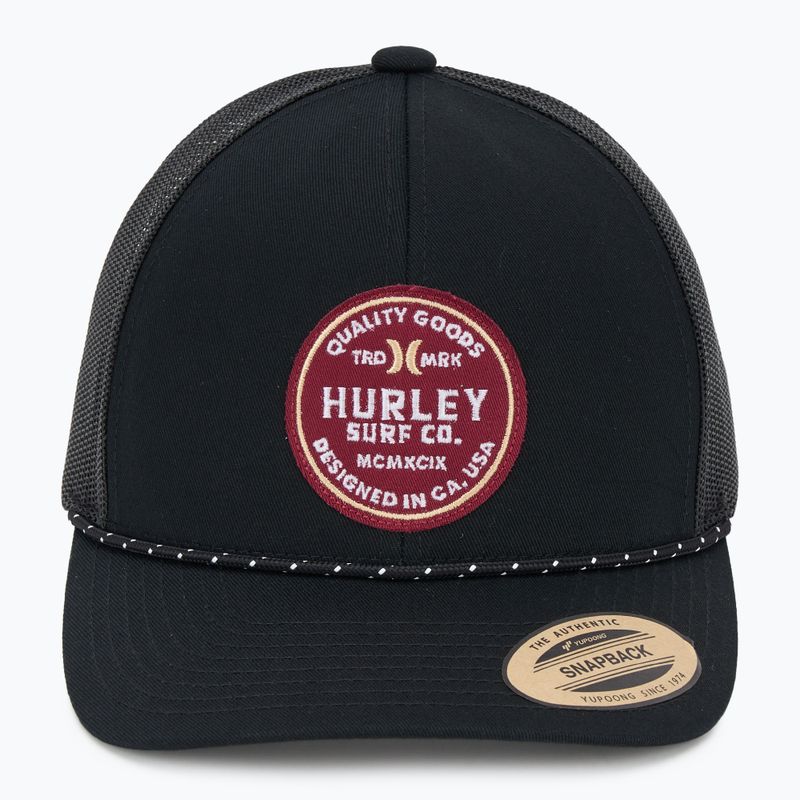Hurley Jetties Trucker Herren Baseballkappe schwarz 2