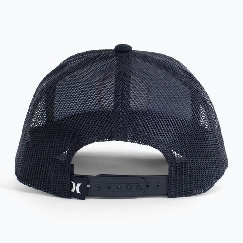Hurley Jetties Trucker Herren Baseballkappe schwarz 2