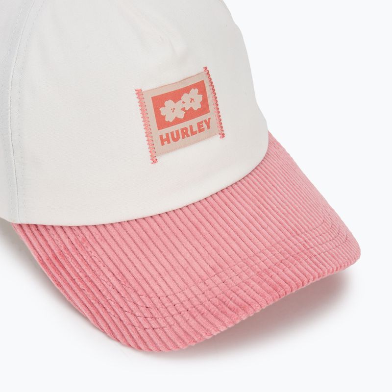 Hurley Palm valient rot Frauen Baseballkappe 3