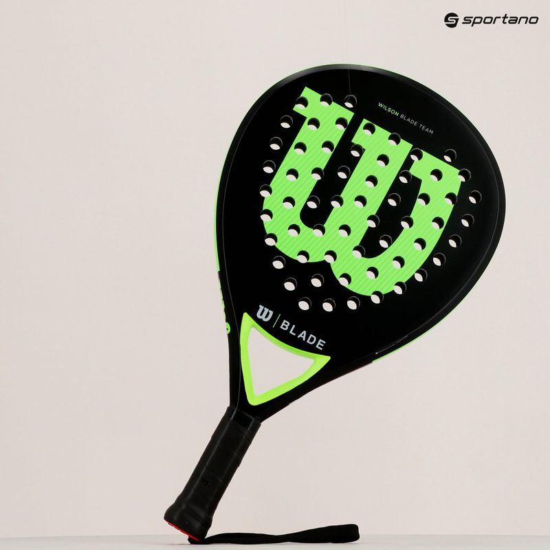 Wilson Blade Team V2 Padel Schläger schwarz-grün WR067411U2 15