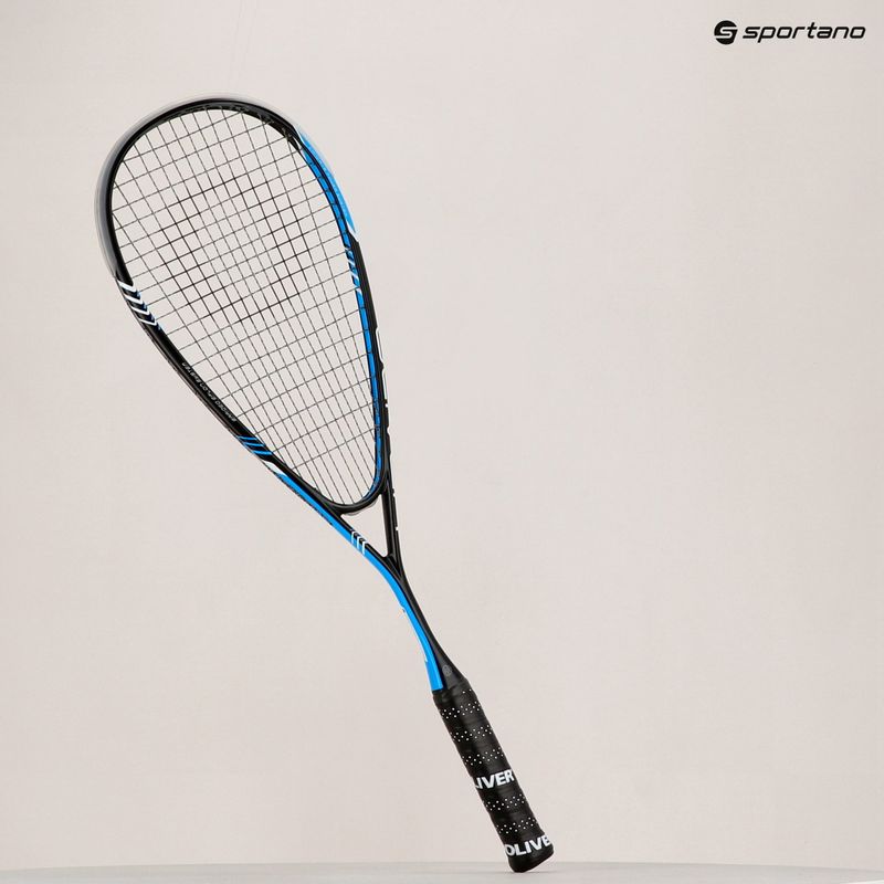 Squashschläger Oliver CC Top 5 CL schwarz und blau 8