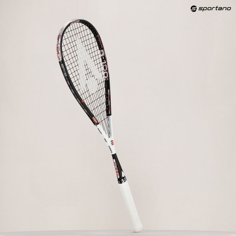 Squashschläger Karakal S-100 FF 2.0 schwarz und weiß KS22004 15