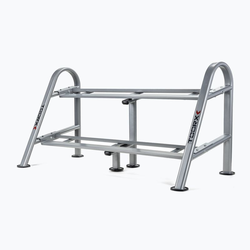 TOORX Kurzhantelset mit Ständer 5-18 kg 483 2