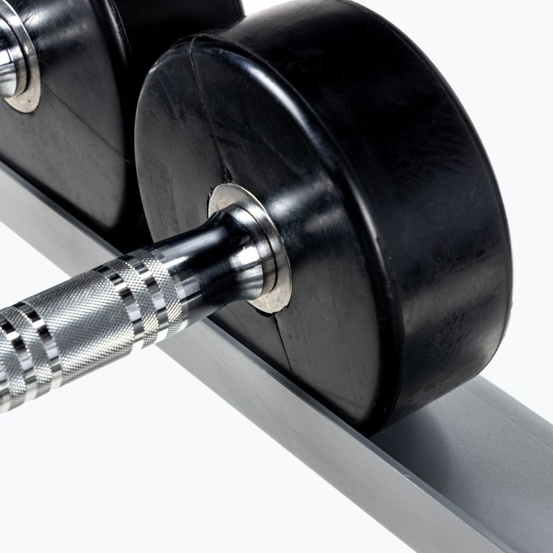 TOORX Kurzhantelset mit Ständer 5-18 kg 483 5