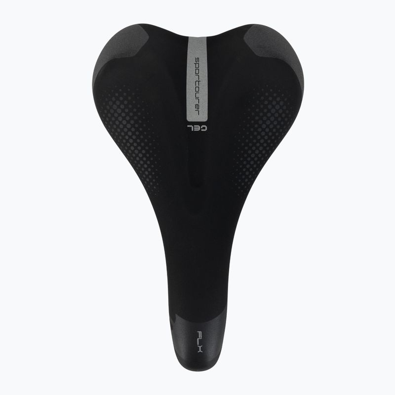 Fahrradsattel Herren Sportourer FLX Man Gel black 3