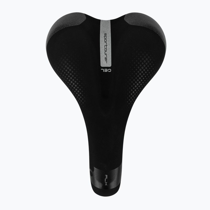 Fahrradsattel Damen Sportourer FLX Lady Gel black 3