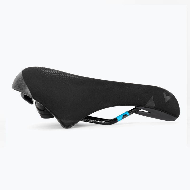 Sportourer Kaalam Gel Flow schwarzer Fahrradsattel 2