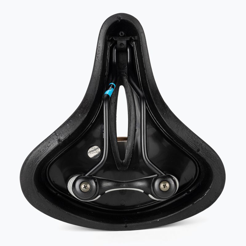Sportourer Zeta Comfort Gel Flow schwarzer Fahrradsattel