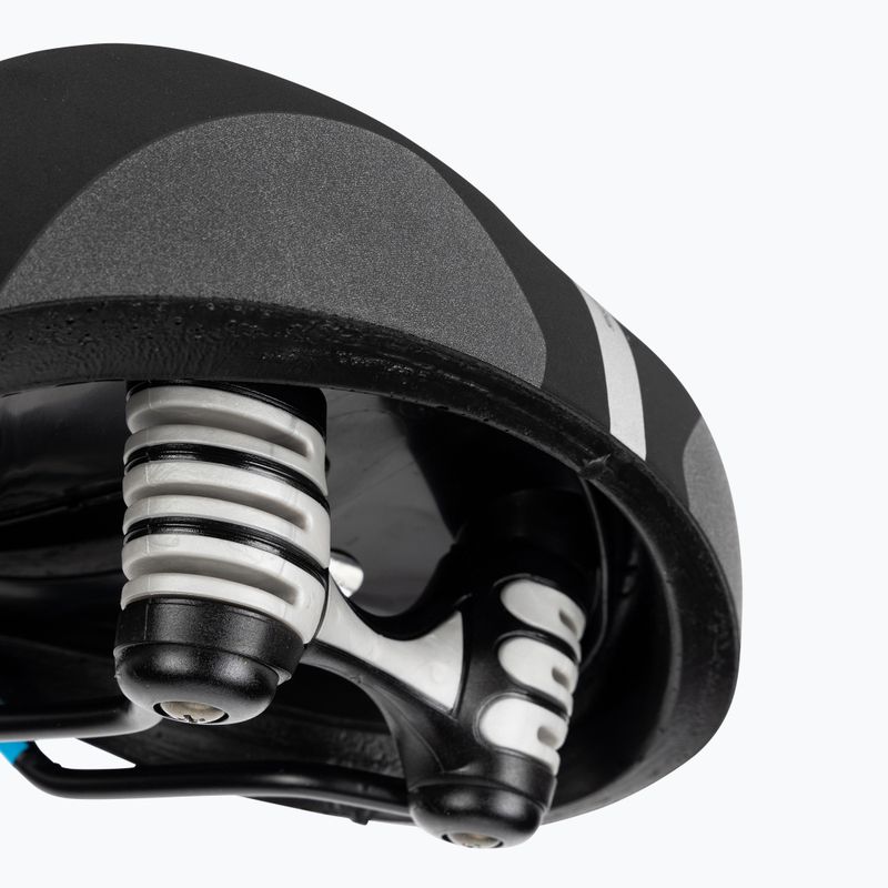 Sportourer Zeta Comfort Gel Flow schwarzer Fahrradsattel