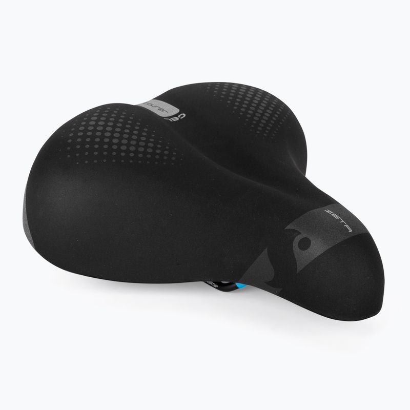 Sportourer Zeta Comfort Gel Fahrradsattel schwarz