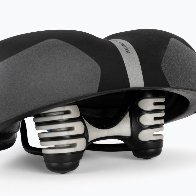 Sportourer Zeta Comfort Gel Fahrradsattel schwarz
