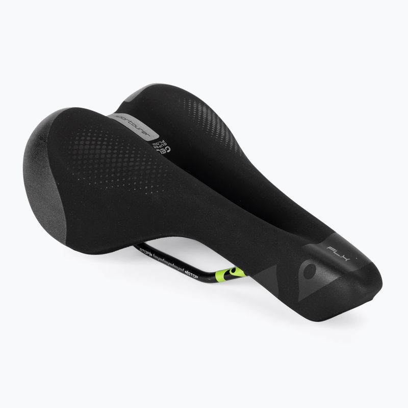 Sportourer FLX Unisex Gel Superflow schwarzer Fahrradsattel