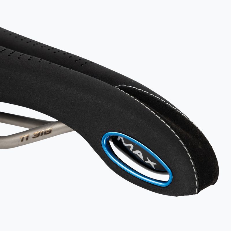 Selle Italia Max Flite E-Bike Gel Superflow L TI 316 Rail, Fibra-Tek, Mokka schwarzer Fahrradsattel 5