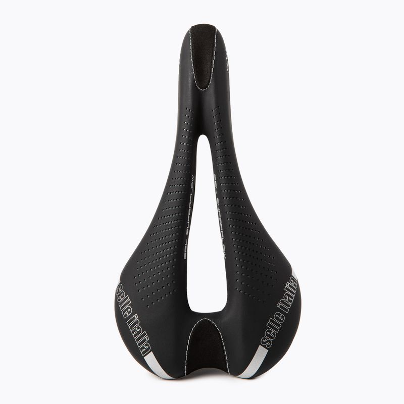 Selle Italia MAX SLR GEL SUPERFLOW L TI 316 Fahrradsattel schwarz SIT-044H901IKC001 3