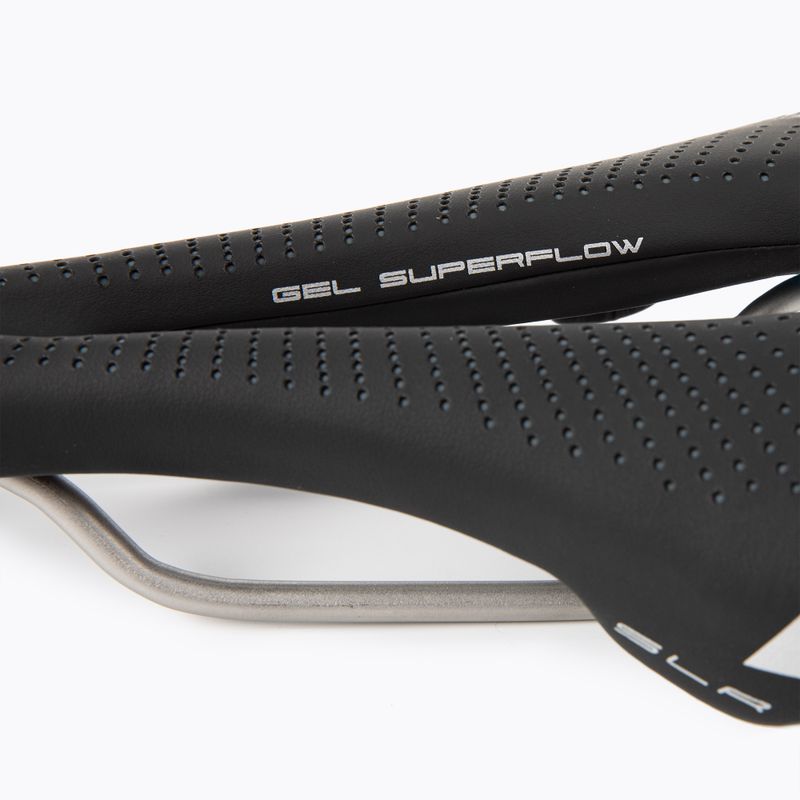 Selle Italia MAX SLR GEL SUPERFLOW L TI 316 Fahrradsattel schwarz SIT-044H901IKC001 5