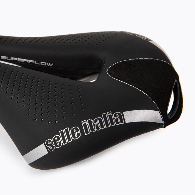 Selle Italia MAX FLITE GEL SUPERFLOW L TI 316 Fahrradsattel schwarz SIT-024H901IKC002 6