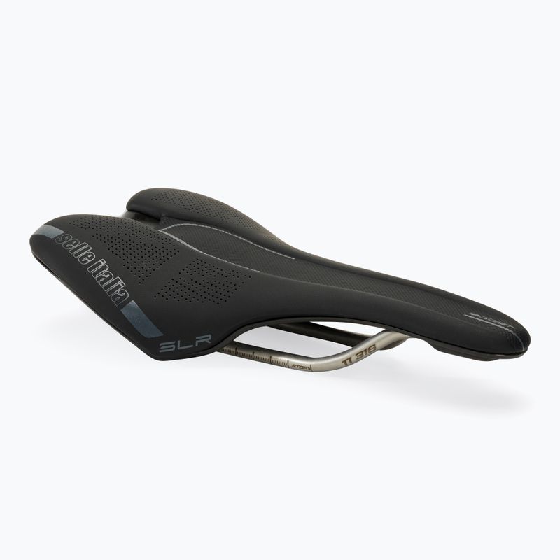 Fahrradsattel Selle Italia Slr Boost Ti 316 Rail Fibra-Tek schwarz SIT-41A12IKC1