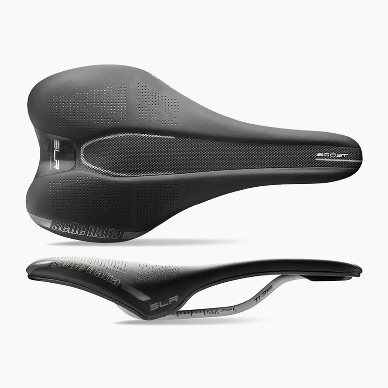 Fahrradsattel Selle Italia Slr Boost Ti 316 Rail Fibra-Tek schwarz SIT-41A12IKC1 6