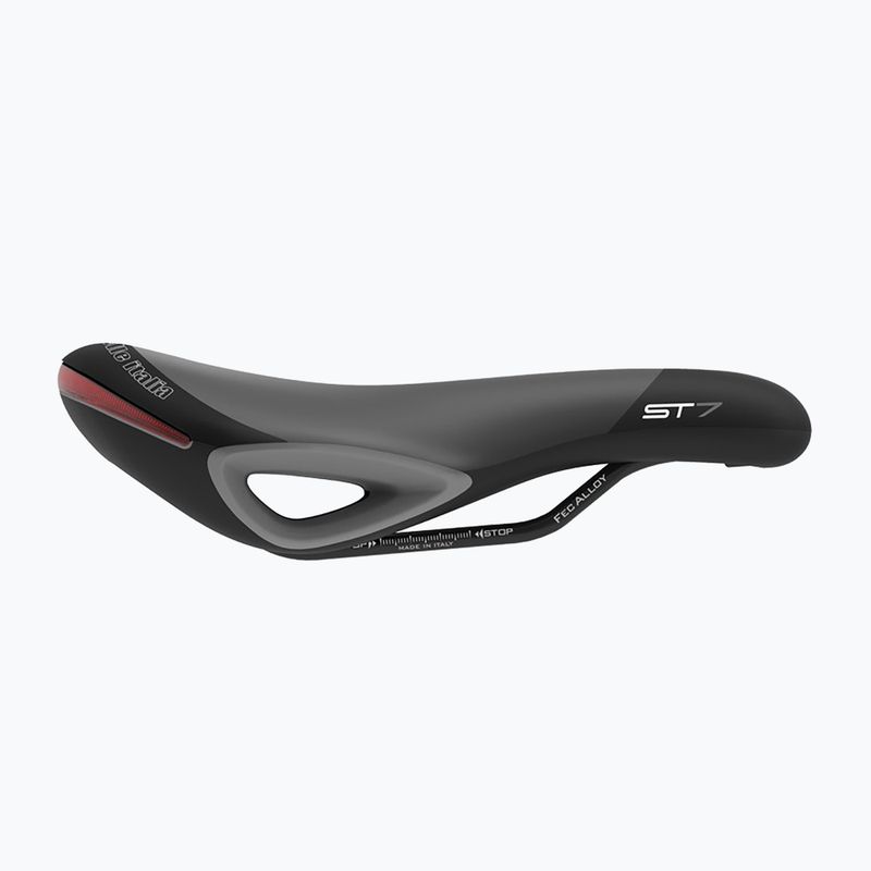 Fahrradsattel Selle Italia Sportouring ST 7 Vision Superflow, Soft-Tek, Light Gel black