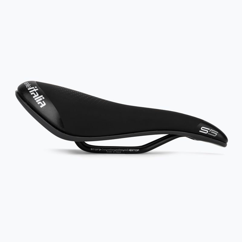 Fahrradsattel Selle Italia Sportouring S 5 Superflow, Fec Alloy Rail, Soft-Tek, Light Gel schwarz 2