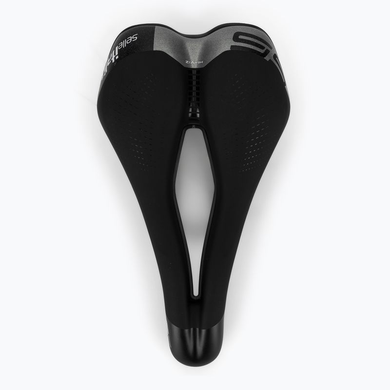 Fahrradsattel Selle Italia Sportouring S 5 Superflow, Fec Alloy Rail, Soft-Tek, Light Gel schwarz 3