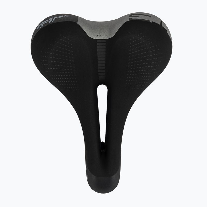 Fahrradsattel Selle Italia Sportouring T 3 Flow, Fec Alloy Rail, Soft-Tek, Light Gel black 3