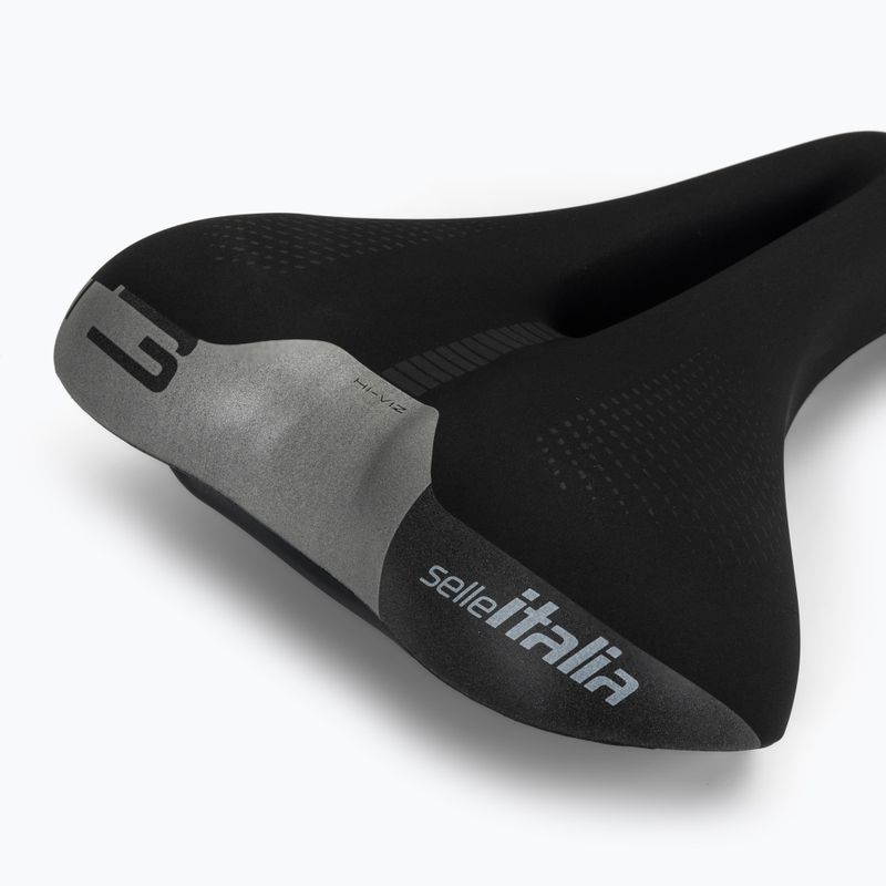 Fahrradsattel Selle Italia Sportouring T 3 Flow, Fec Alloy Rail, Soft-Tek, Light Gel black 5