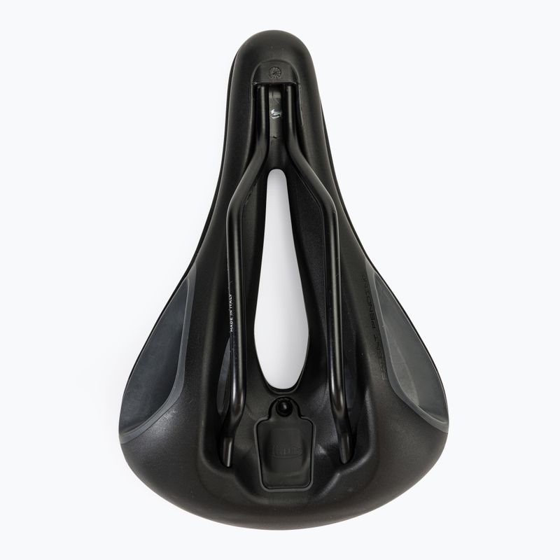Fahrradsattel Selle Italia Sportouring ST 7 Superflow, Fec Alloy Rail, Soft-Tek, Light Gel schwarz 4