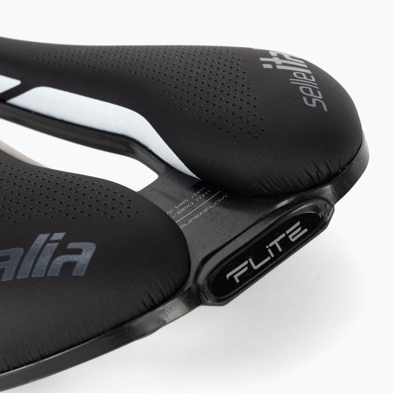 Fahrradsattel Selle Italia Flite Boost Endurance Superflow Ti 316 Rail Fibra-Tek schwarz SIT-17A92IKC7 5