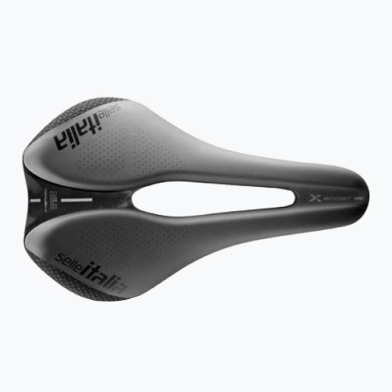 Fahrradsattel Selle Italia Novus Boost Evo X-Cross TM, Superflow, Mangan-Schiene, Soft-Tek grau 2