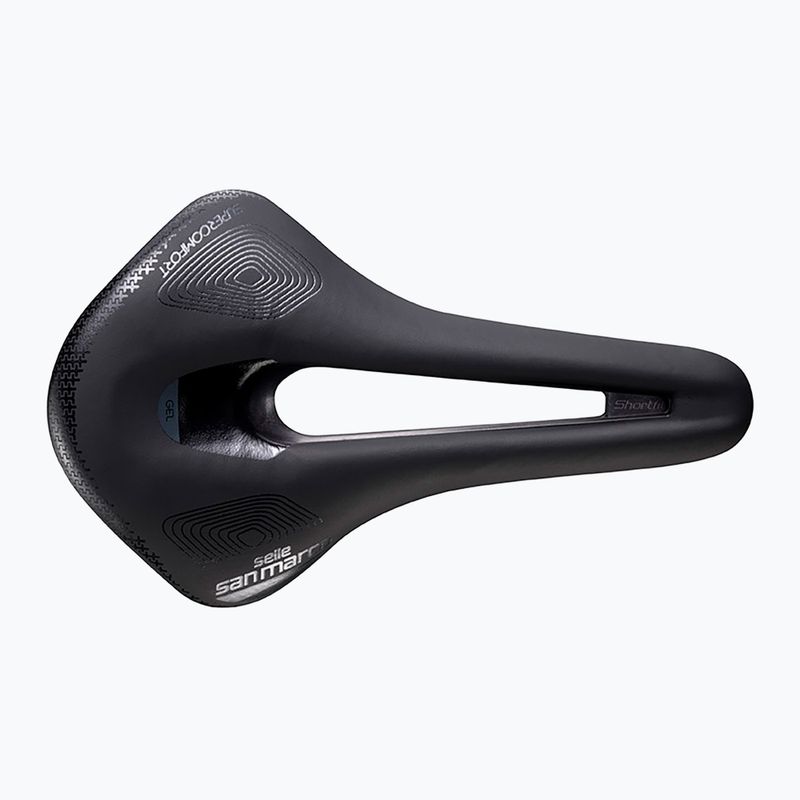 SAN MARCO Shortfit 2.0 Supercomfort Wide Racing Open schwarzer Fahrradsattel 2