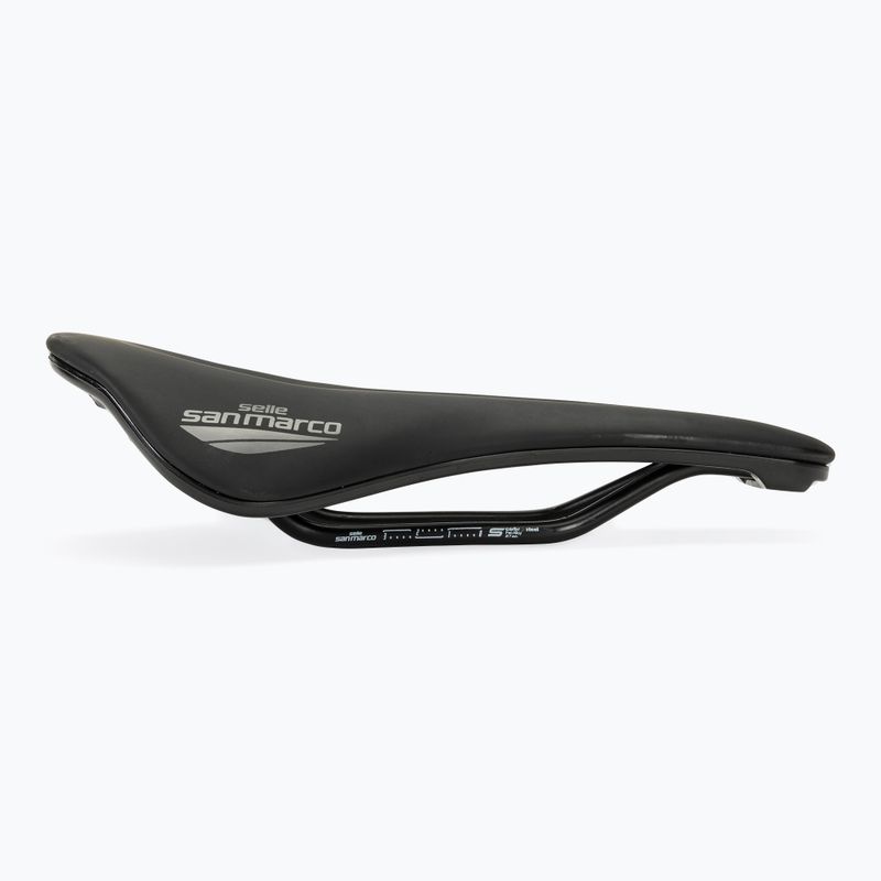 SAN MARCO Shortfit 2.0 Sport Narrow Open schwarzer Fahrradsattel 2
