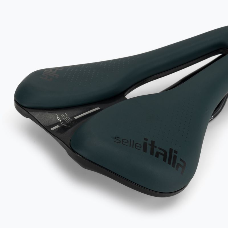 Fahrradsattel Selle Italia Novus Boost Evo Gravel TM Superflow, Manganese Rail, Soft-Trek blue 5
