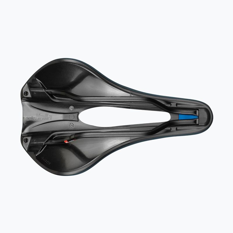 Fahrradsattel Selle Italia Novus Boost Evo Gravel TM Superflow, Manganese Rail, Soft-Trek blue 4