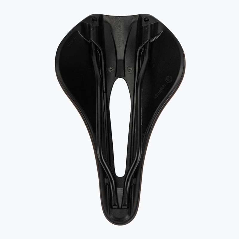 Fahrradsattel Selle Italia Novus Boost Evo Gravel TM, Superflow, Mangan-Schiene, Soft-Trek braun 4
