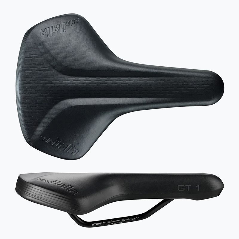 Fahrradsattel Selle Italia GT-1 Flow, Fec Alloy Rail black 5